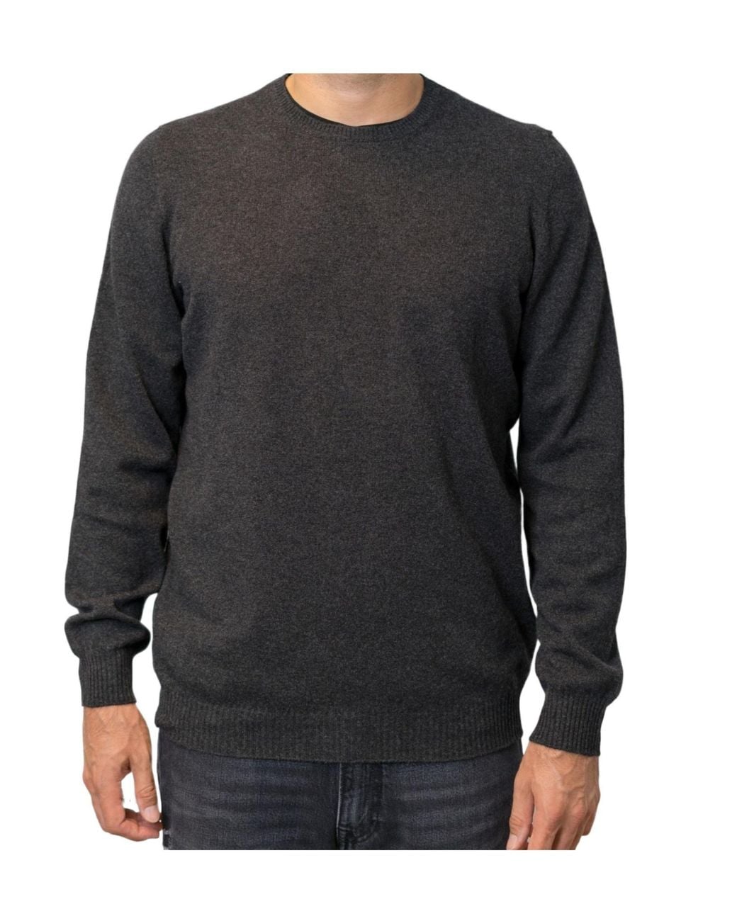 Avant Toi Black Long-Sleeved Sweater for men