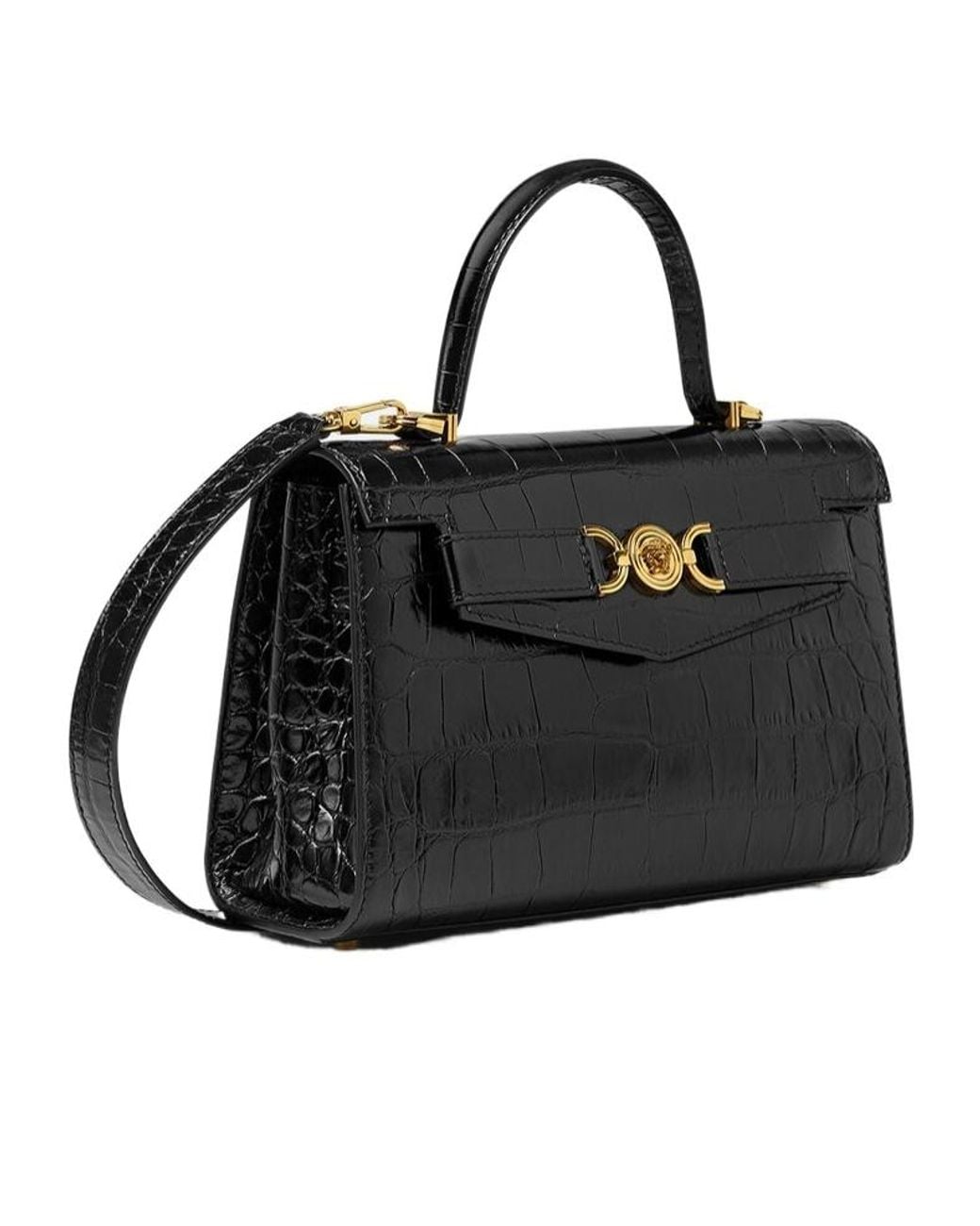 Versace Black Medusa 95 Tote Bag