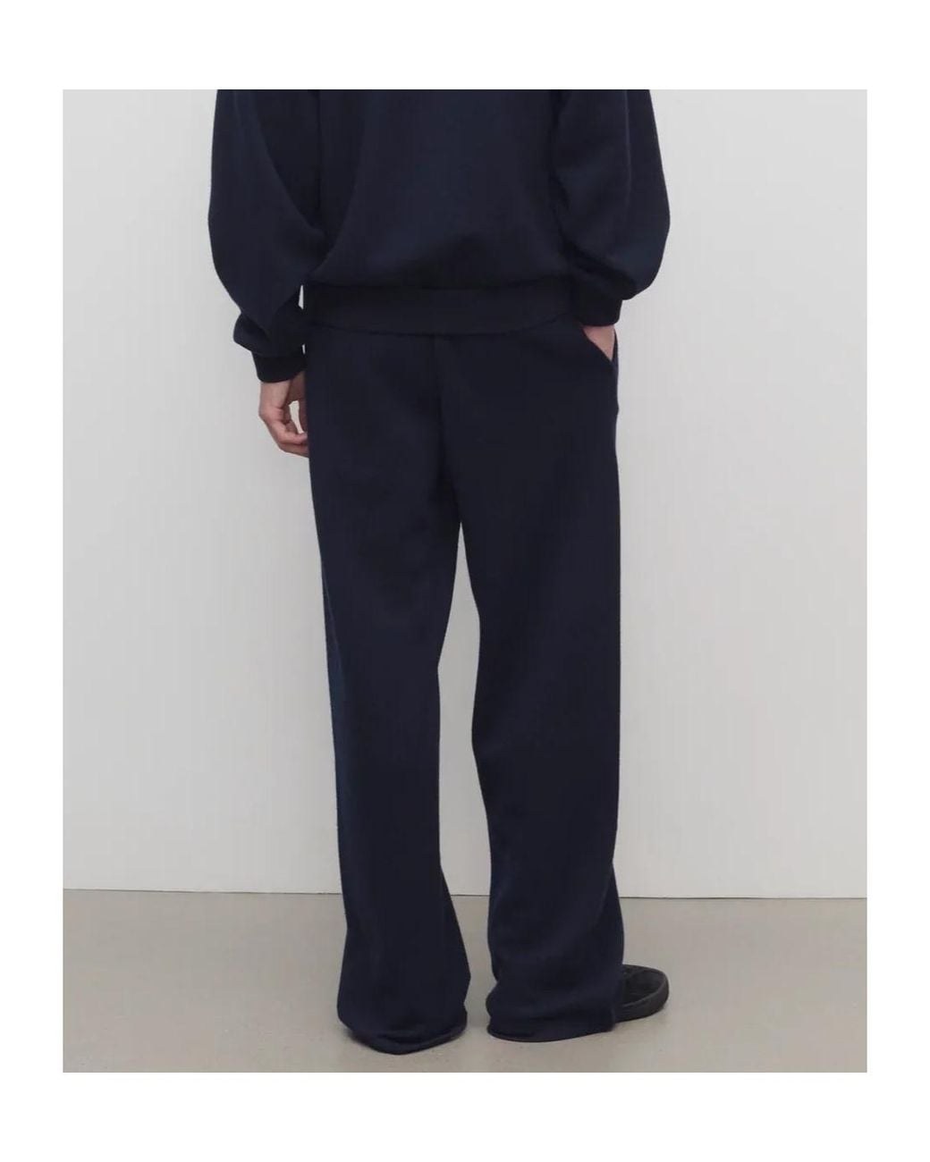 The Row Blue Zaven Elasticated Trousers for men