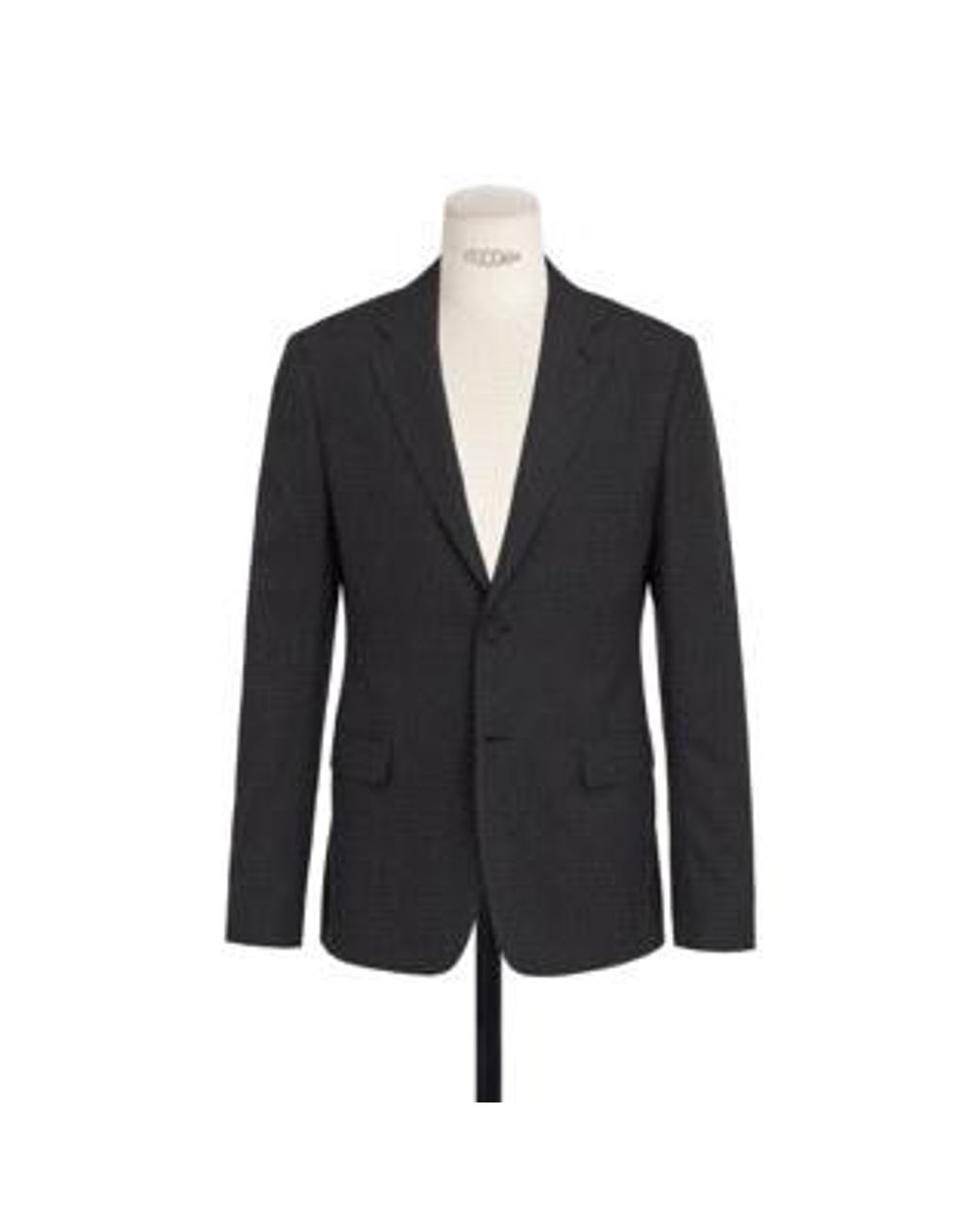 Dior Black Long-Sleeved Suit Jacket for men