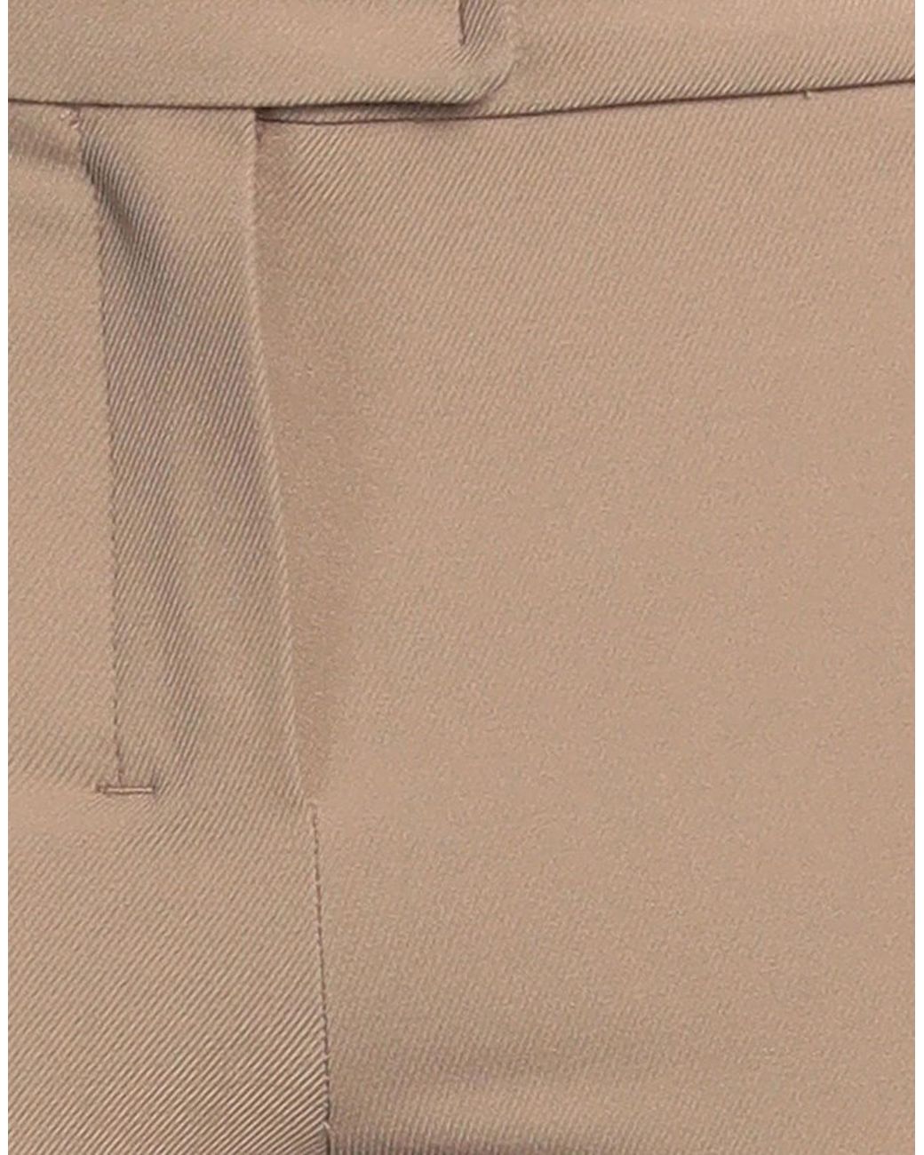 Max Mara Natural Solid Twill Pants