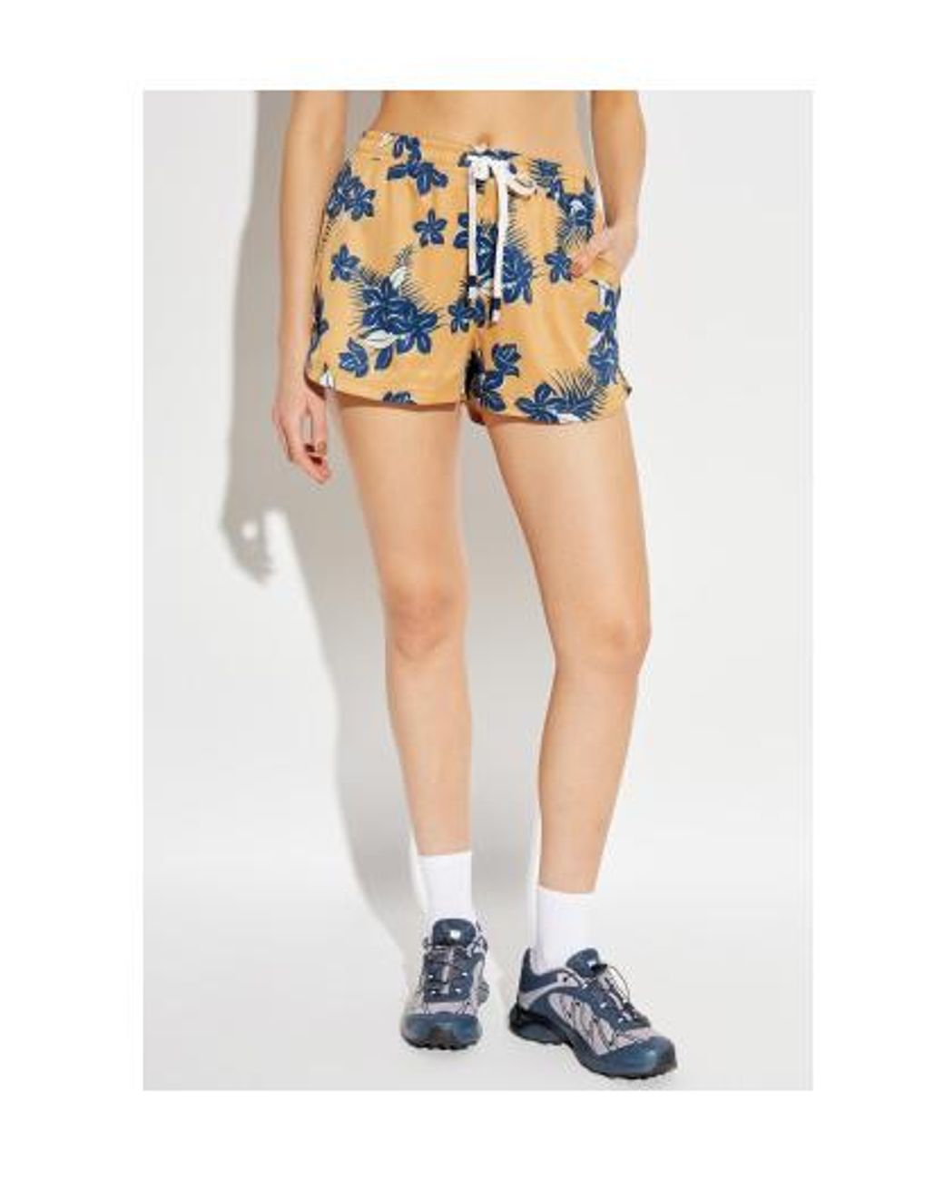 The Upside Blue Aruba Printed Shorts