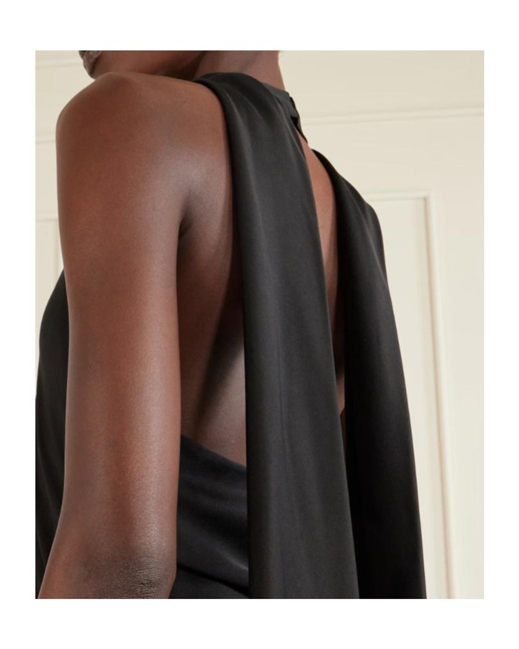 Jonathan Simkhai Black Monica Midi Dress
