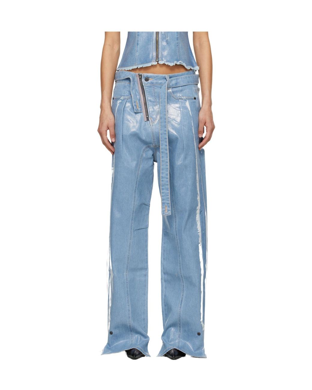 OTTOLINGER Blue Jeans With Belt Loops