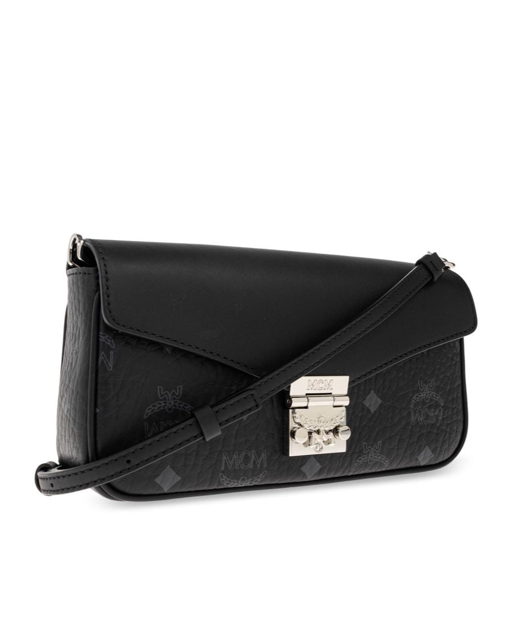 MCM Black Tracy Crossbody Bag