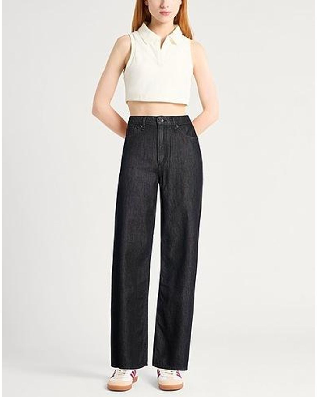 Rag & Bone Black Loose Jeans