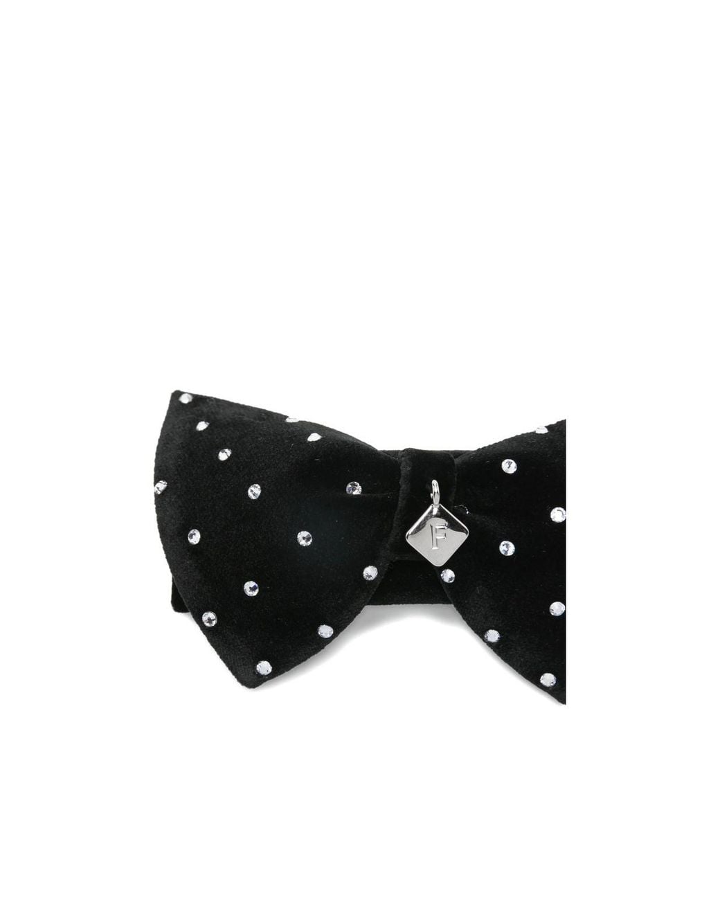 Ferragamo Black Ferragamo Bow Embellished Hair Clip