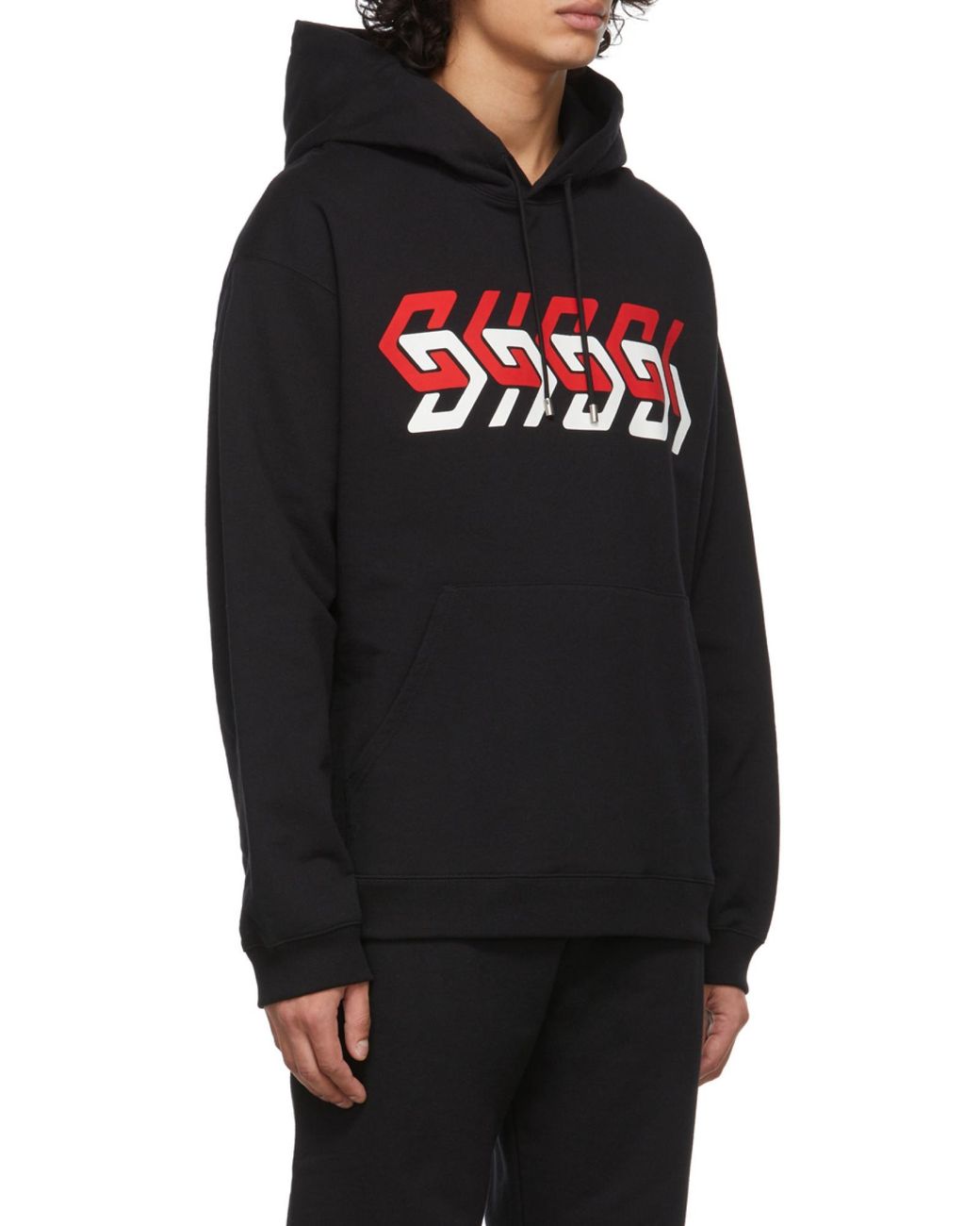 Gucci Black Jersey Hoodie For Ss22 for men