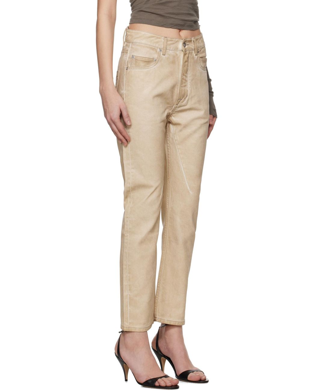 Rick Owens Natural Hollywood Vdd Jeans