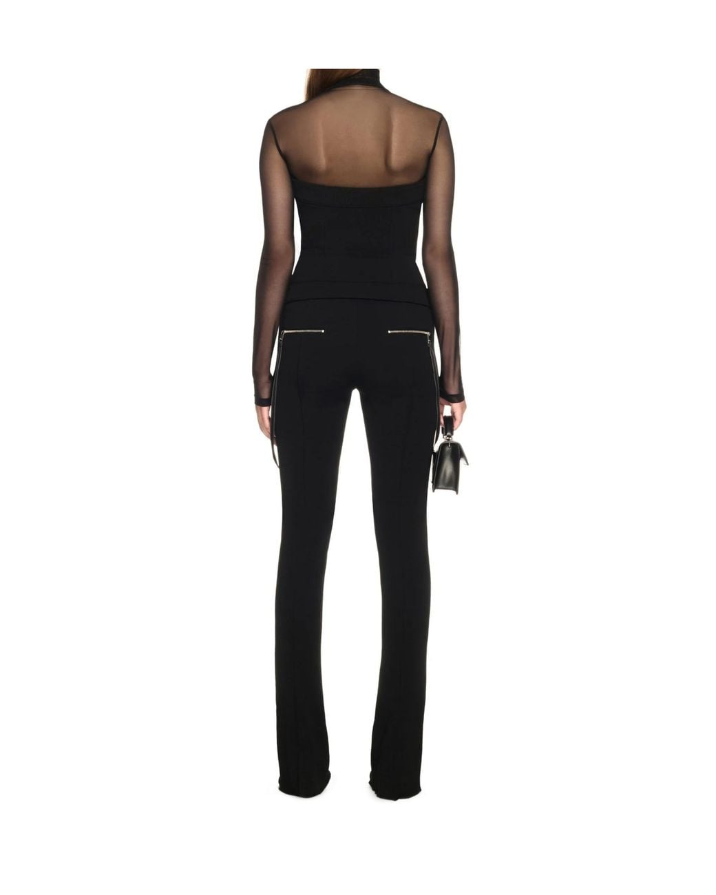 Off-White c/o Virgil Abloh Black Wide Trousers