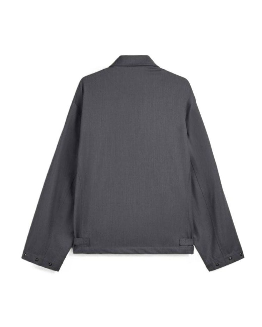 Y-3 Gray Zip-Up Logo-Print Jacket for men