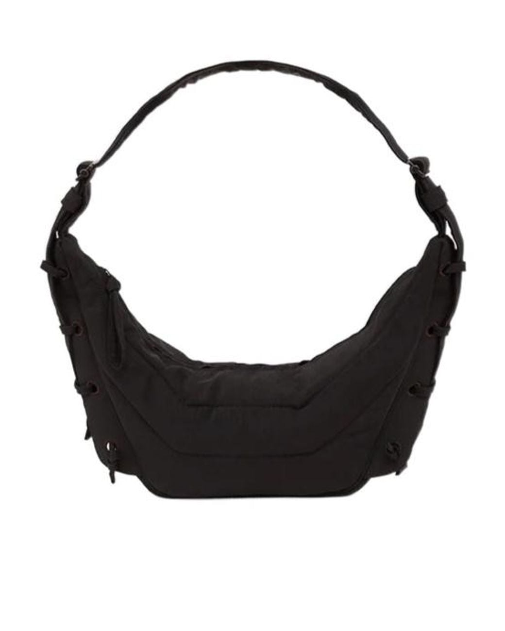 Lemaire Black Small Soft Game Shoulder Bag for men