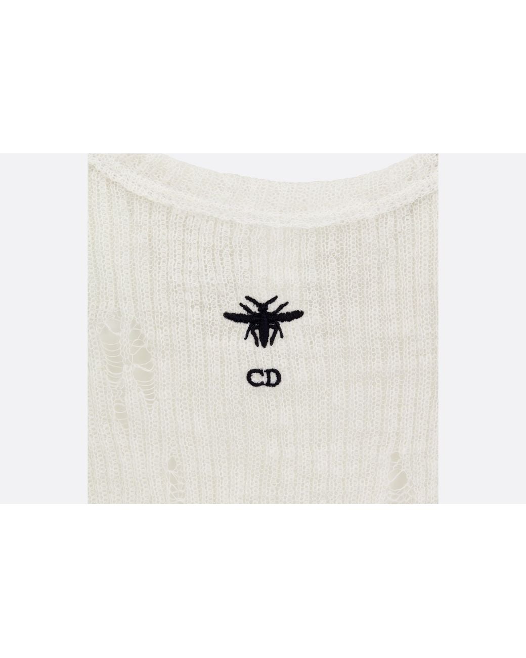 Dior Tank Top in White | Lyst