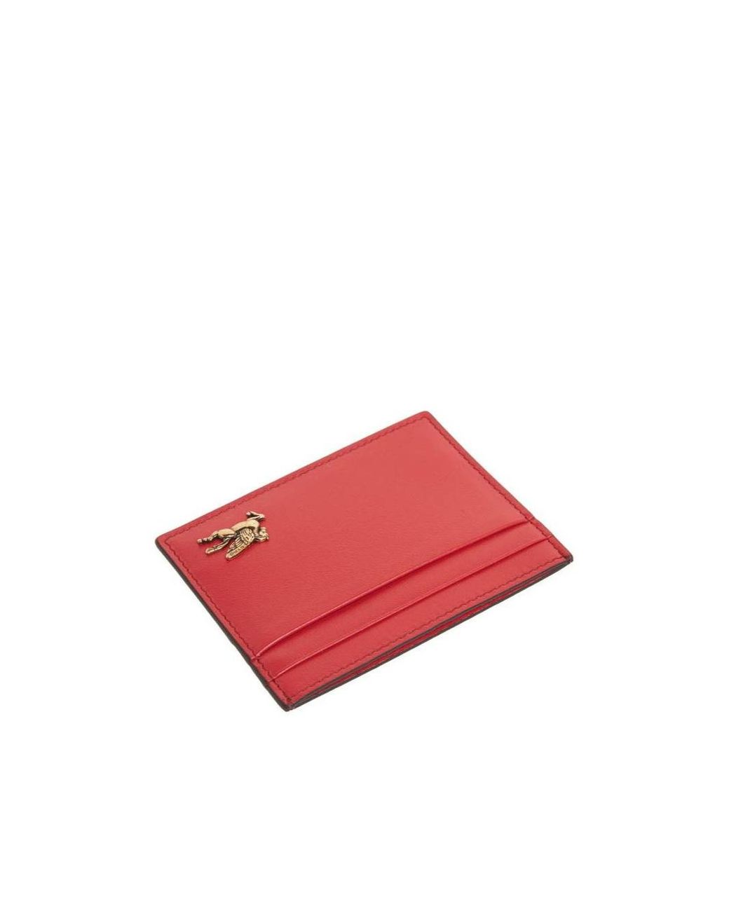 Etro Red Rectangular Card Bag