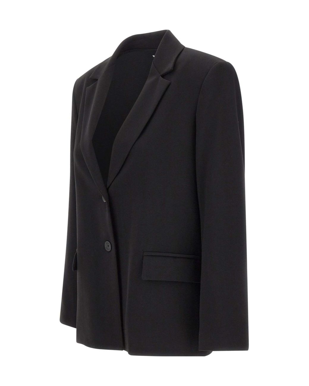 Kaos Blue Single-Breasted Blazer