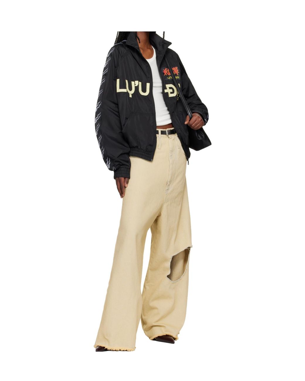 Lu'u Dan Natural Dumpster Jeans for men