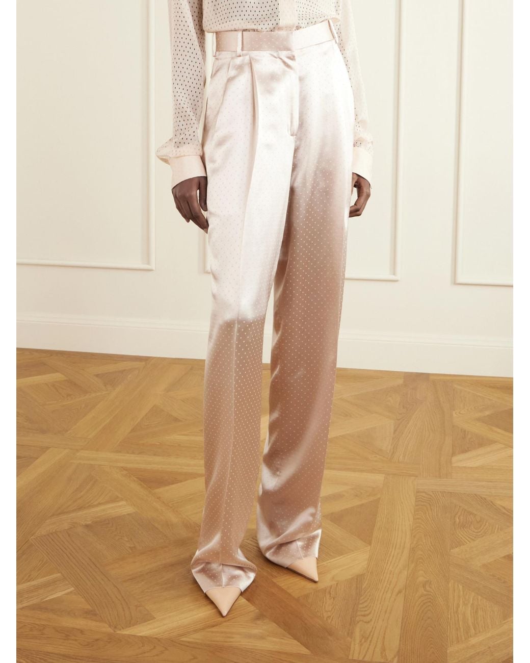 Tom Ford White Straight-Leg Pants