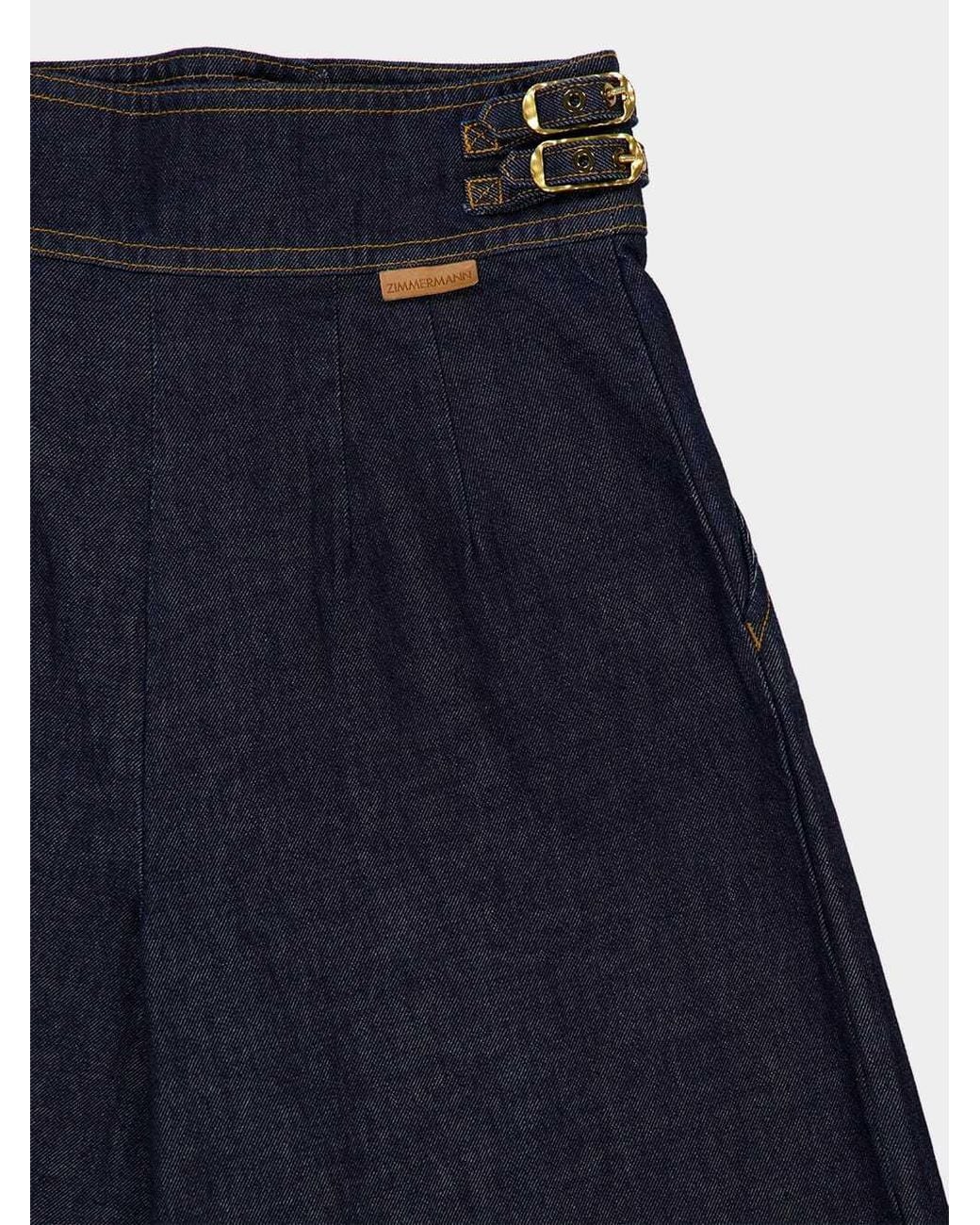 Zimmermann Black Rebellion High-Waisted Jeans