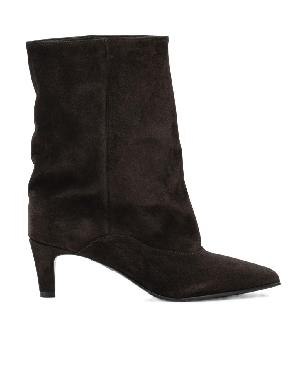 Strategia Black High-Heeled Ankle Boots