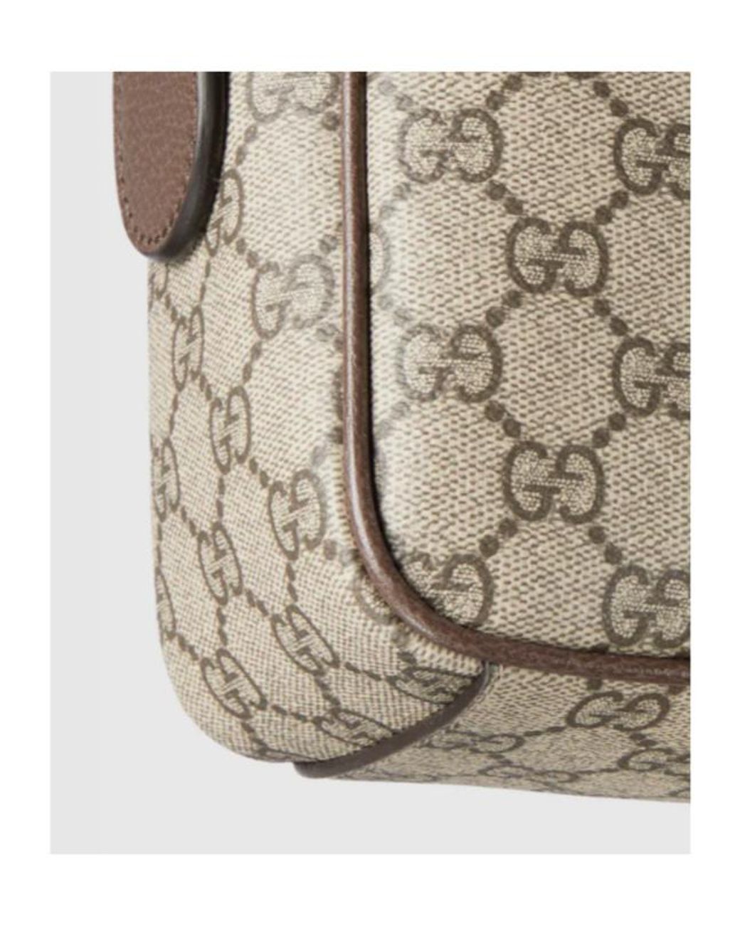 Gucci Gray Ophidia Medium Crossbody Bag for men