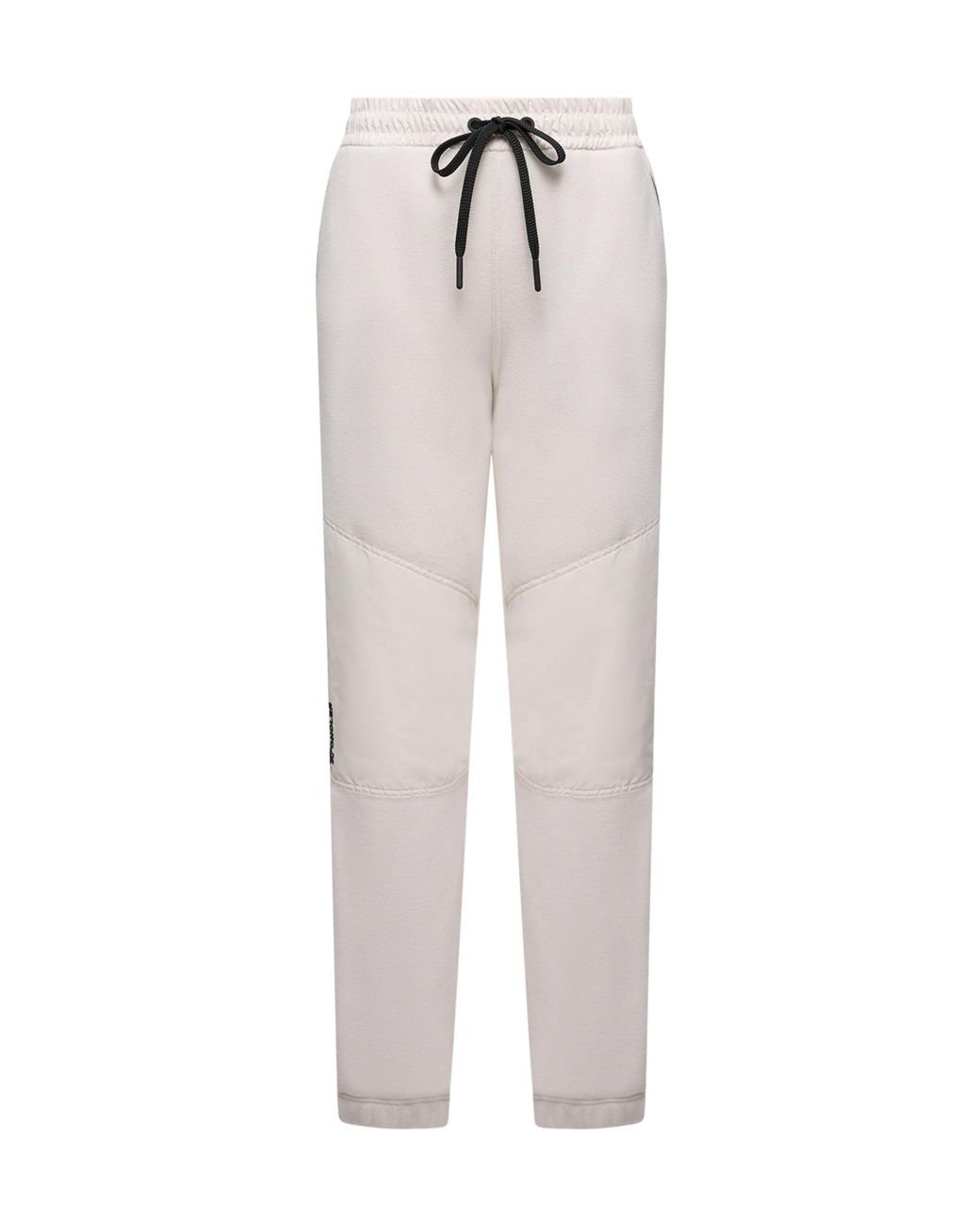 Moncler White Grenoble Polartec Drawstring Track Pants