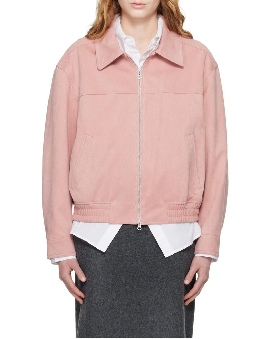 DUNST Pink Long Sleeve Jacket for men