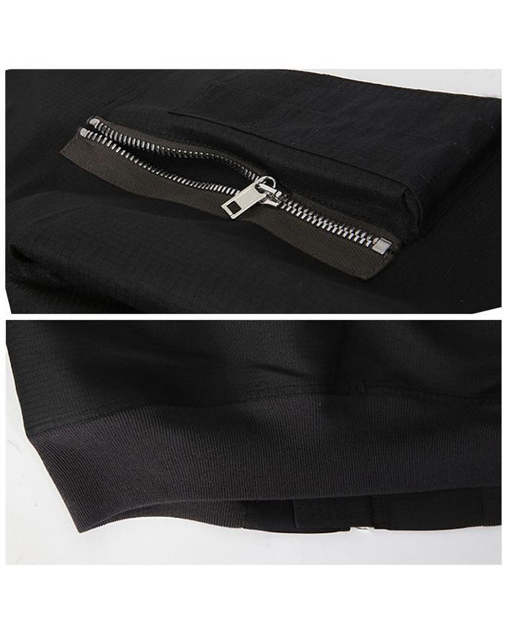 Rick Owens Black Long-Sleeved Casual Jacket for men