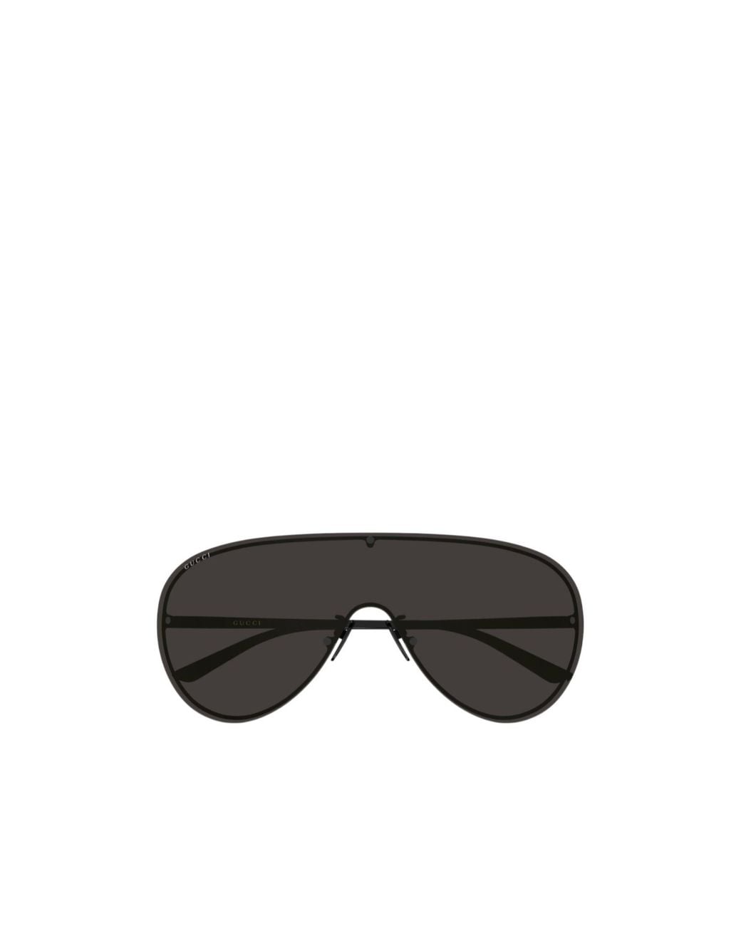 Gucci Black Eyewear Mask Frame Sunglasses