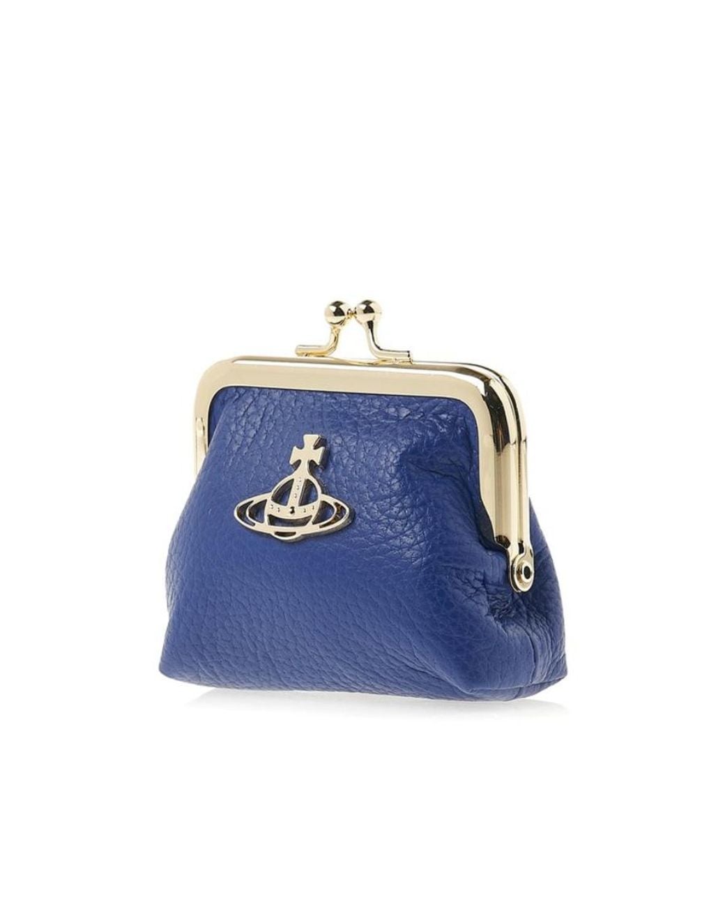 Vivienne Westwood Blue Logo Wallet