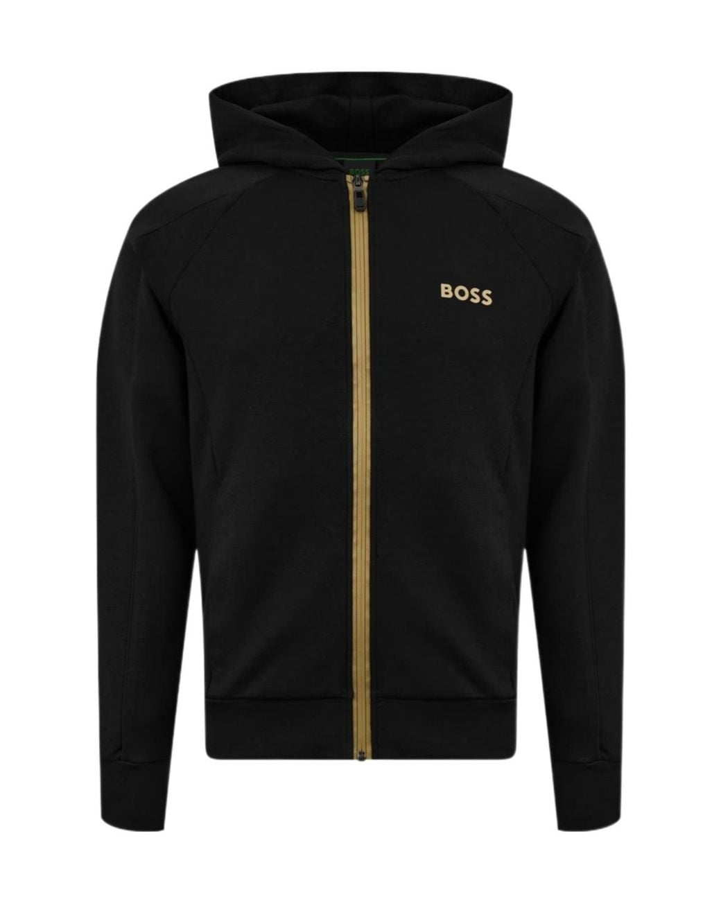 Boss Blue Saggy Full Zip Hoody for men