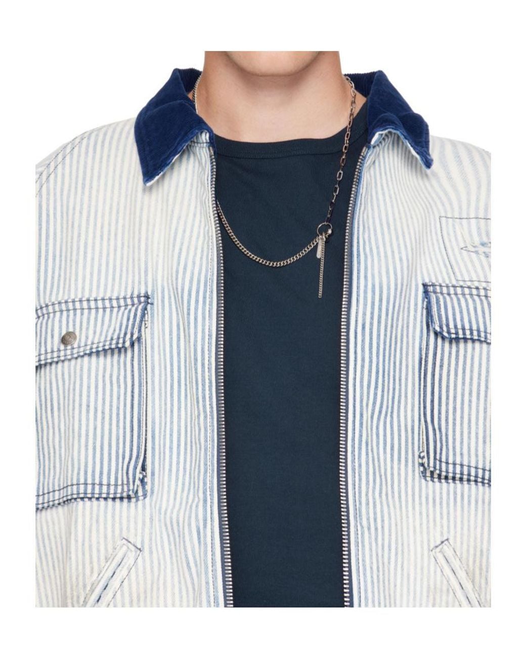 Justine Clenquet White Haiden Necklace for men