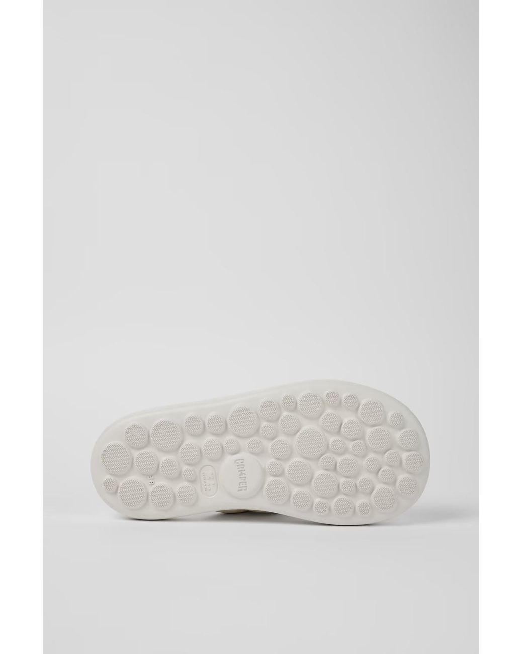Camper White Pelotas Flota Padded Sandals