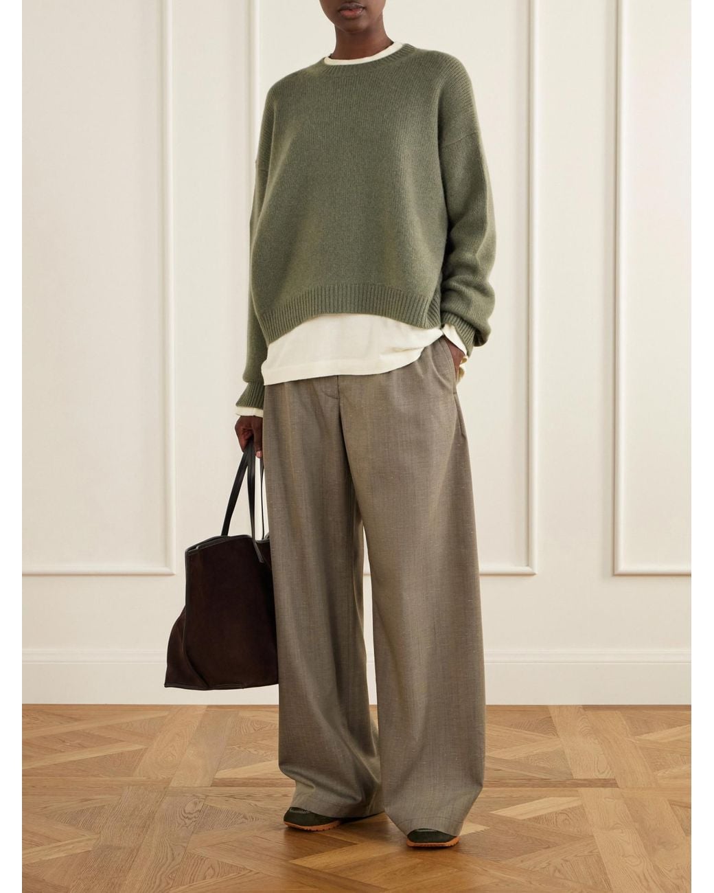 arch4 Green The Ivy Cashmere Sweater