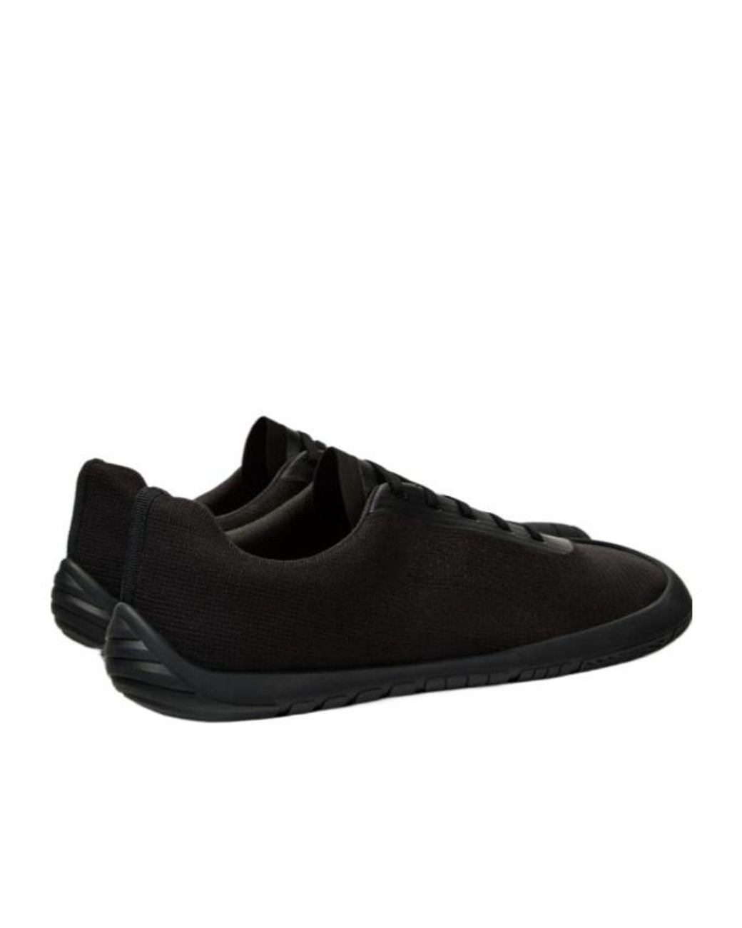 Camper Black Peu Path Leather Sneakers for men