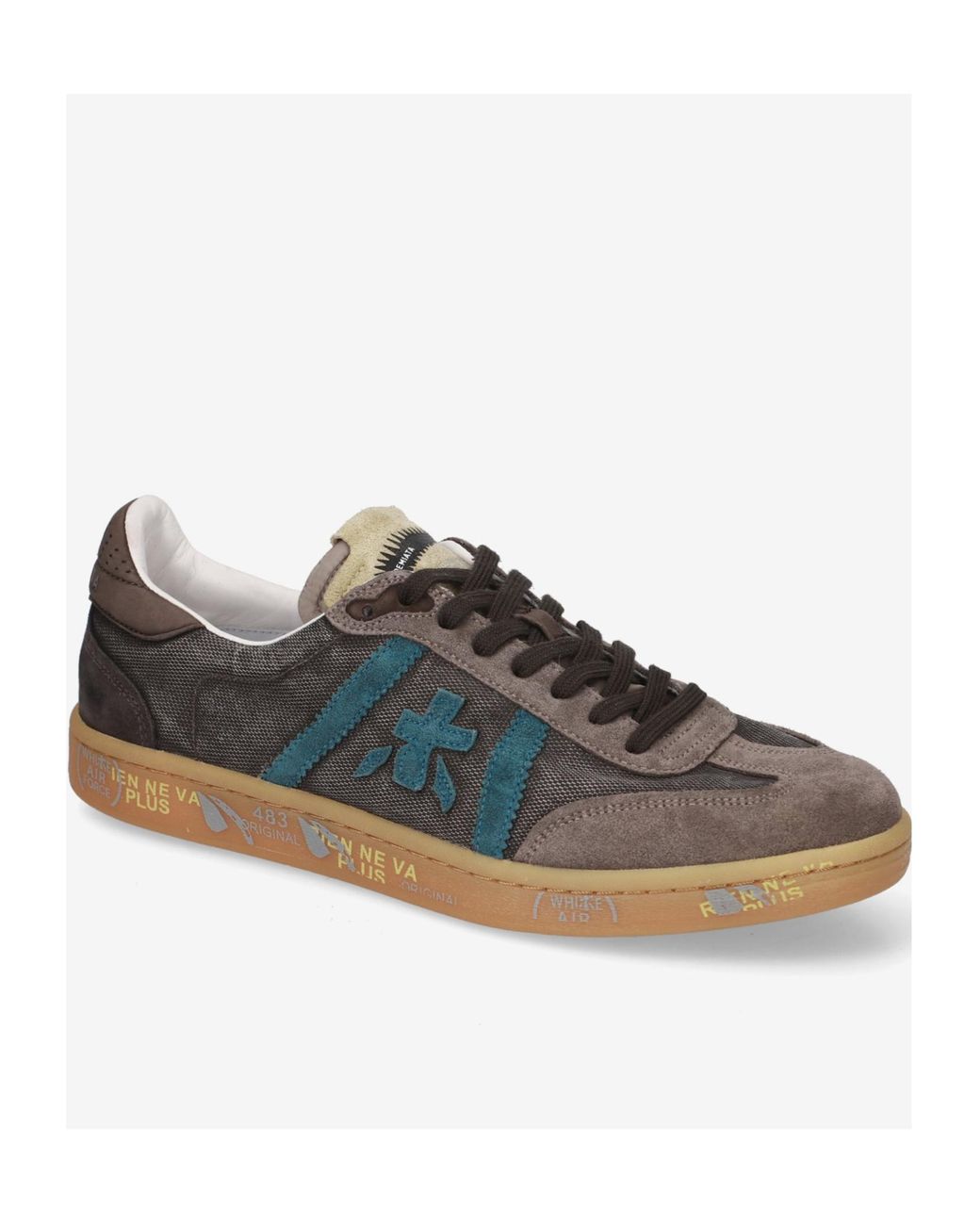 Premiata Blue Low-Top Sneakers for men