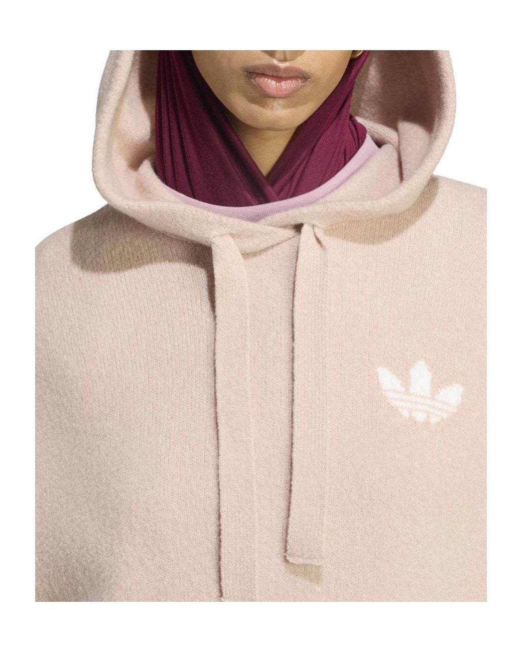 Adidas Originals Natural Simple And Casual Hoodie