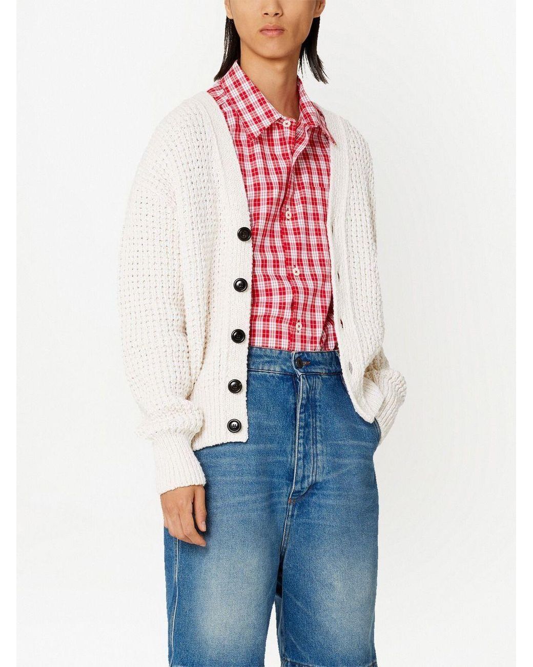AMI White Sweaters for men