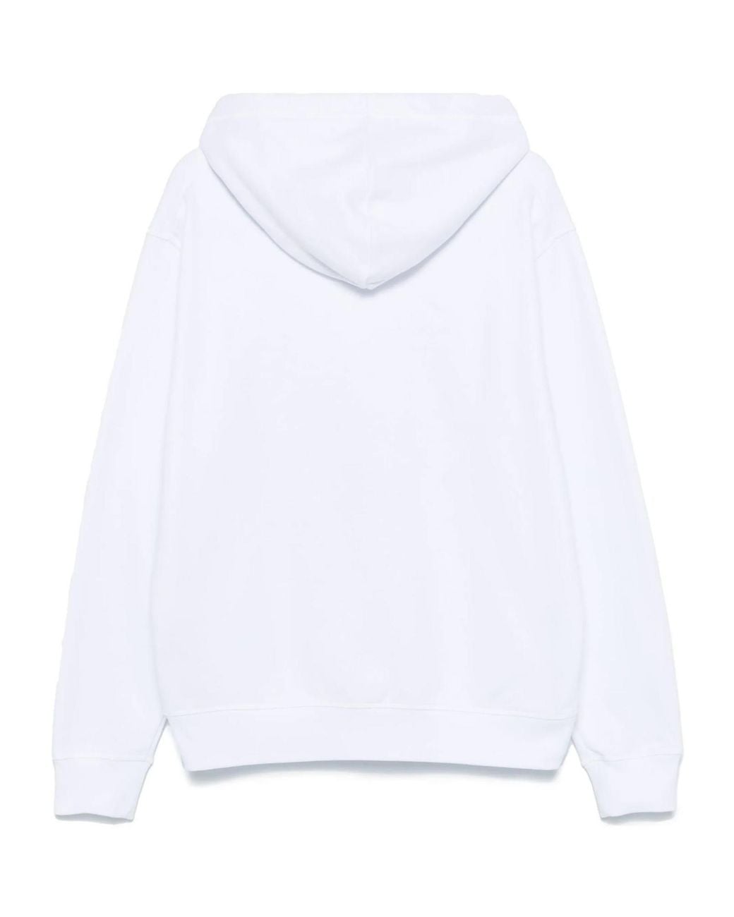 DSquared² White Bear Logo Cool Fit Hoodie Sweatshirt for men