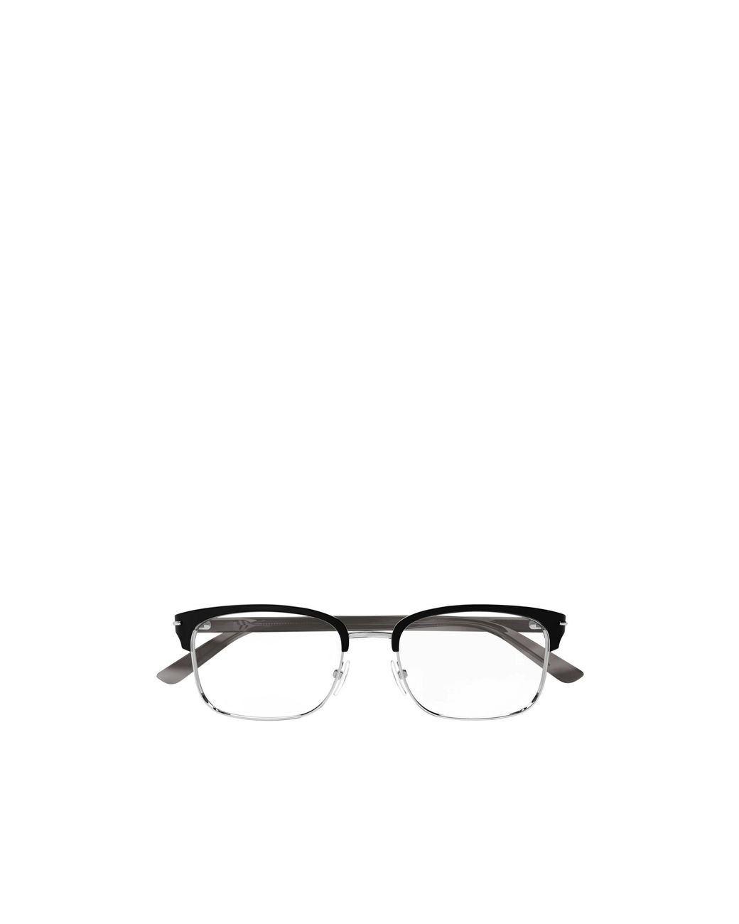 Gucci White Eyewear Rectangle-Frame Glasses for men