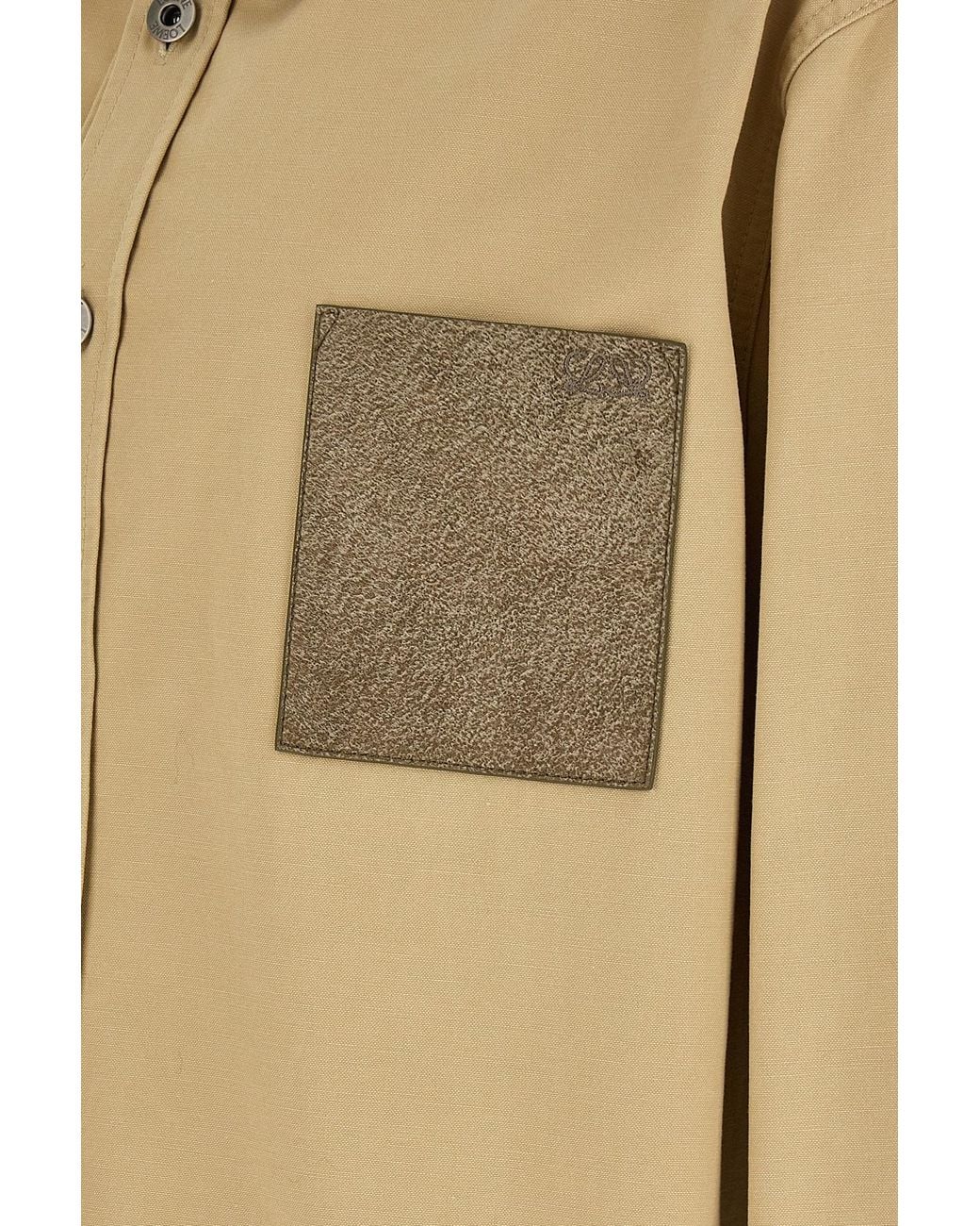 Loewe Natural Contrast Patch Jacket for men
