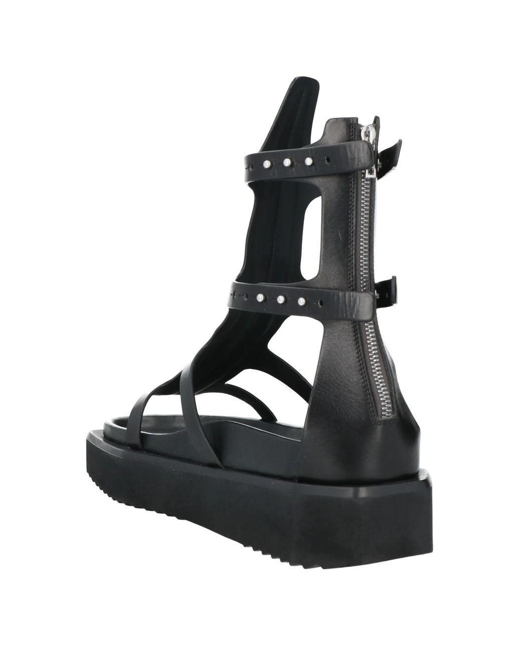 Rick Owens Black Sandals