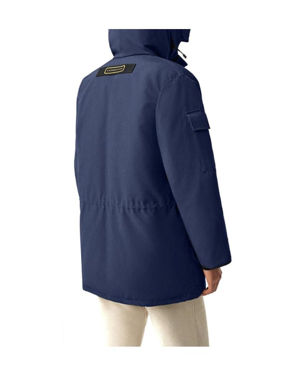 Canada Goose Blue Expedition Hooded Down Jacket for men