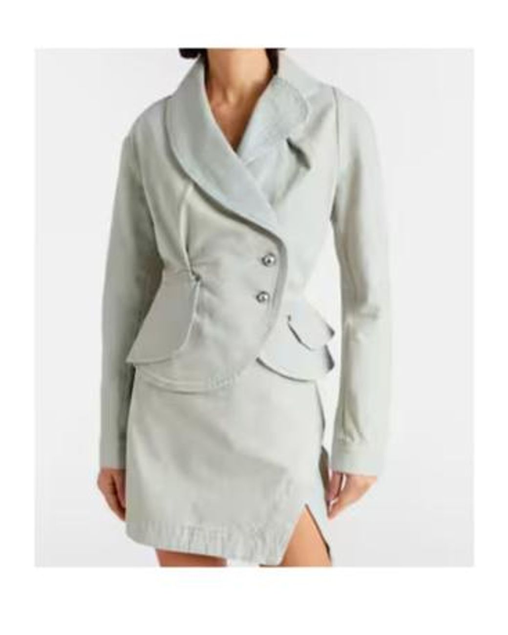 Vivienne Westwood Natural Stormy Faded Denim Jacket
