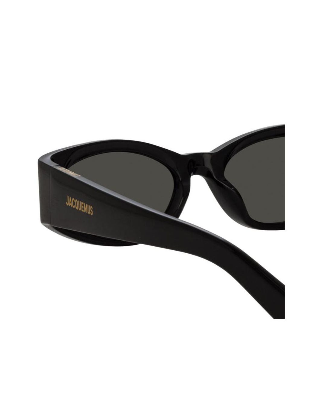 Jacquemus White Oval Frame Sunglasses