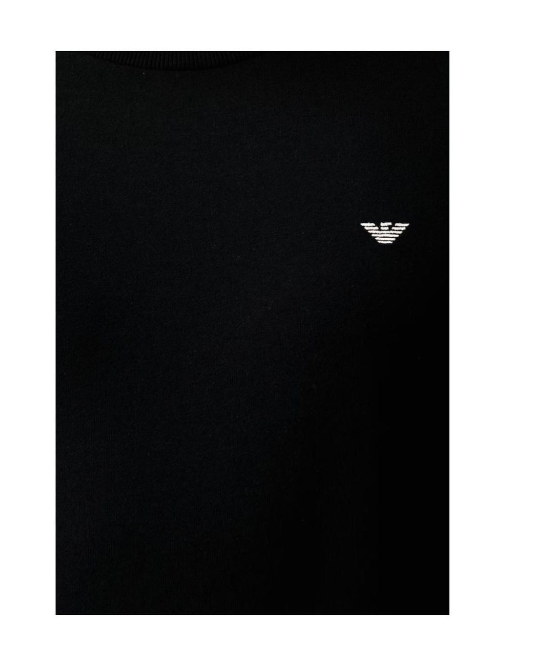 EA7 Black Logo-Print Tracksuit for men