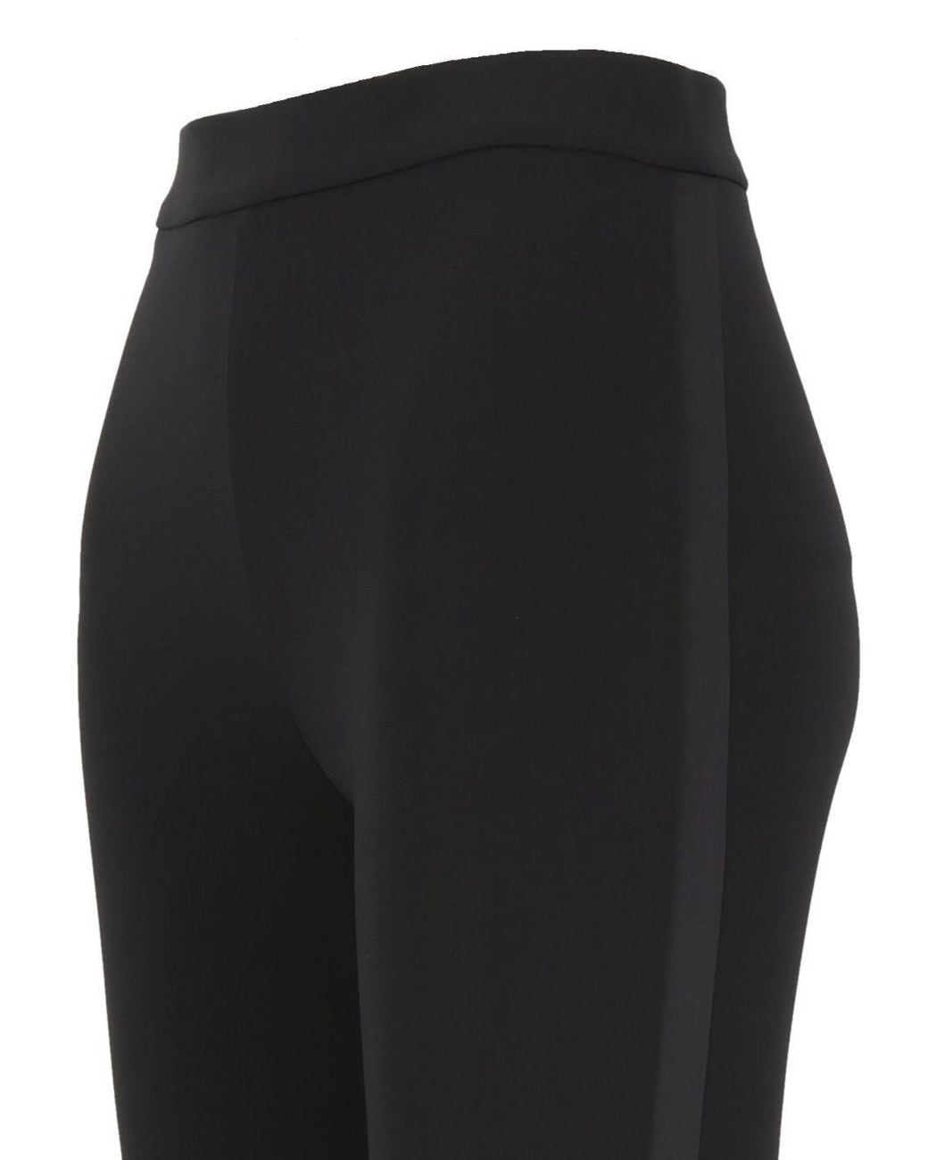 Dolce & Gabbana Black High-Rise Leggings Pants