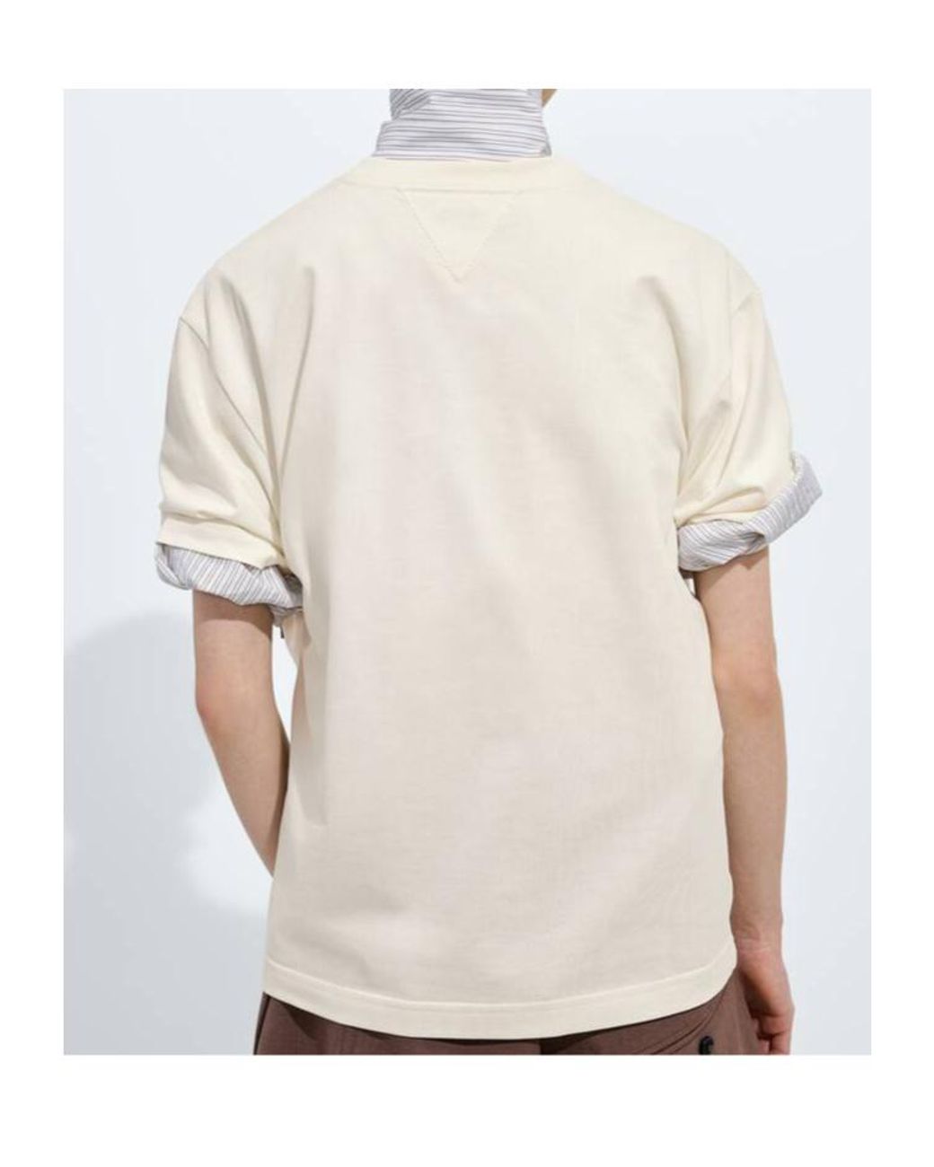 Bottega Veneta White Cotton Jersey T-Shirt