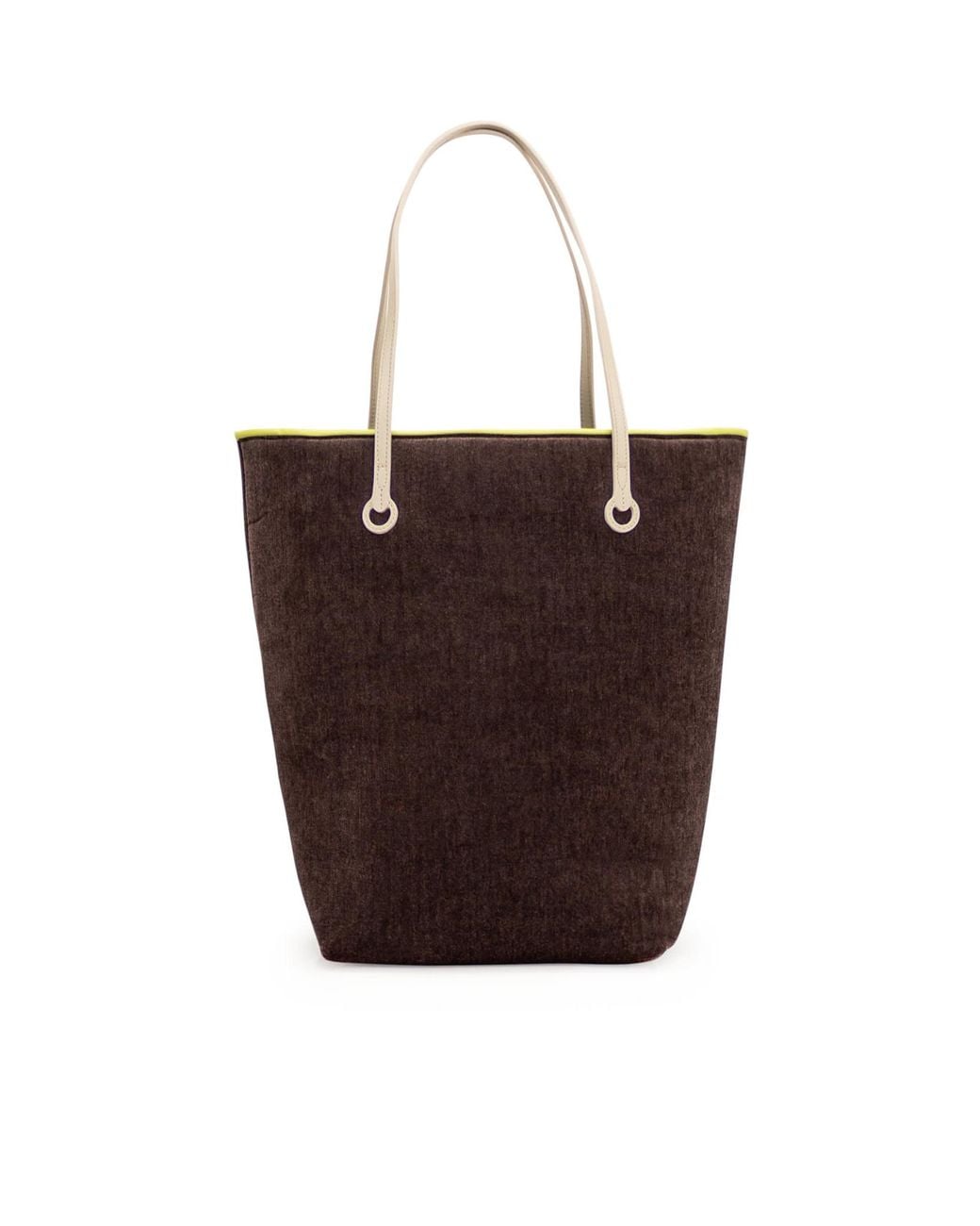 J.W. Anderson Brown Jw Anderson Anchor Logo Plaque Tote Bag