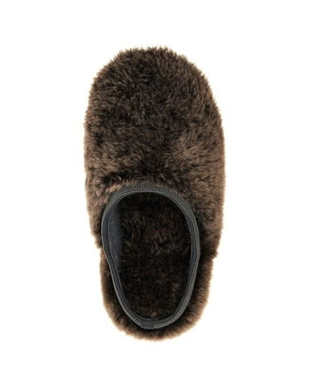 Brunello Cucinelli Brown Monile Sherling Sandals