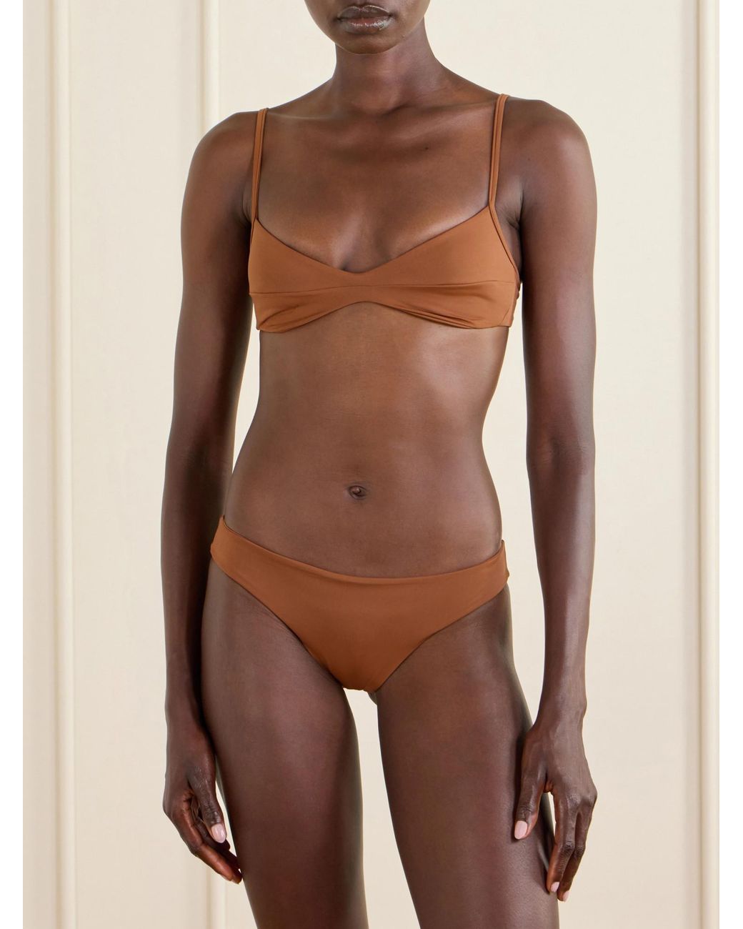 Haight Brown Bikini Briefs